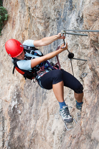 Photo: Via ferrata/Klettersteig Climbing Via ferrata/Klettersteig Climbing