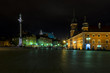 Old Town in Warsaw during the nighht Old Town in Warsaw during the nighht