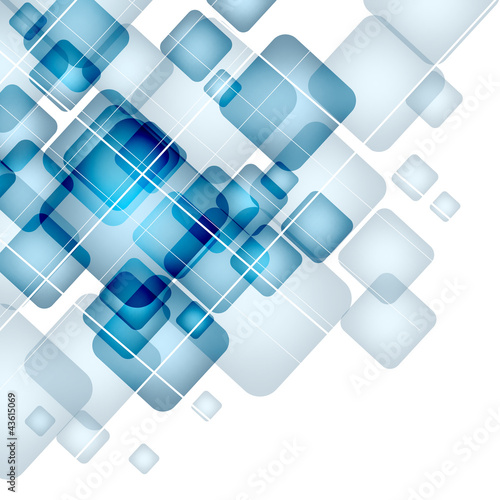 Vector: Abstract background with transparent squares. Eps 10. Abstract background with transparent squares. Eps 10.