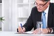 Businessman & document
