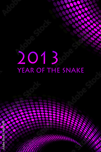 Vector: 2013 new year - vector "snake" background 2013 new year - vector "snake" background