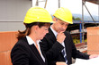 Photo: Architekten auf der Baustelle Architekten auf der Baustelle