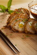 Photo: Five Spice Pork Rolls with Spicy Sambal Chili Sauce Five Spice Pork Rolls with Spicy Sambal Chili Sauce