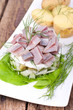Fisch mit Kartoffeln