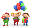 Illustration: birthday kids birthday kids