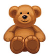 Vector: Vector of cute bear. Vector of cute bear.