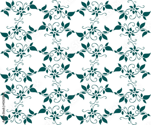 Vector: Floral seamless background Floral seamless background