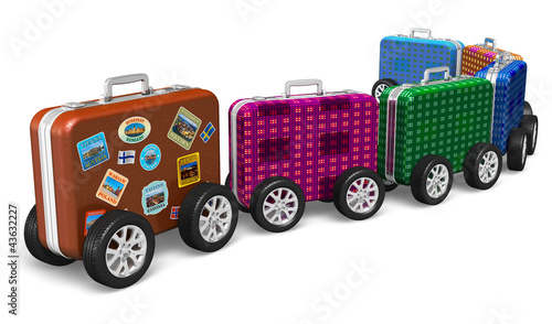Illustration: Travel and tourism concept Travel and tourism concept