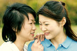 Mother and adult daughter 
