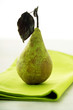 Standing pear, close-up