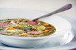 A bowl of soup
