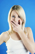 Woman laughing