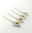 Olives in spoon