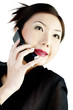 Businesswoman talking on a cellular phone