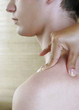 Man getting a shoulder massage