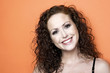Woman flashing a smile at the camera