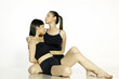 Photo: Women in an artistic position Women in an artistic position