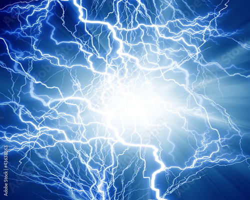 Illustration: electrical discharge electrical discharge