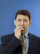 Worried businessman