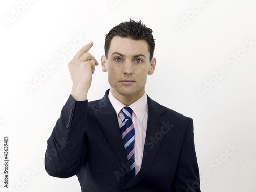 Photo: Angry businessman Angry businessman