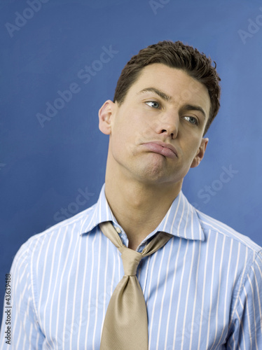 Photo: Unhappy businessman Unhappy businessman