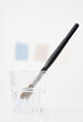 Brush soaked in water