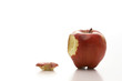 Bitten apple