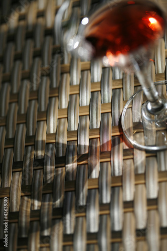 Photo: A glass of drink A glass of drink