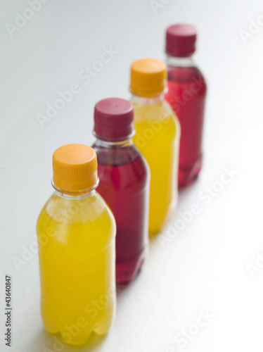 Photo: Colored soft drinks Colored soft drinks