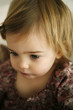 High angle view of a girl