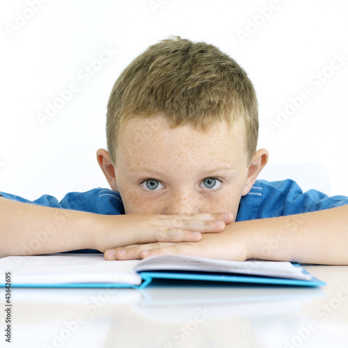 Photo: Boy posing for the camera Boy posing for the camera