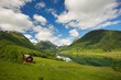 Foto: Small house in scandinavian panorama Small house in scandinavian panorama