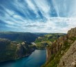 Beautiful Lysefjorden view