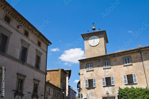 Foto: Alleyway. Orvieto. Umbria. Italy. Alleyway. Orvieto. Umbria. Italy.