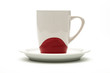 Photo: Mug on a plate Mug on a plate
