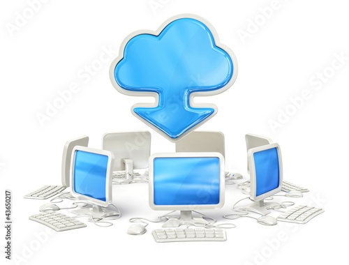 Illustration: computer computer