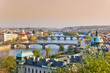 Prague at sunset