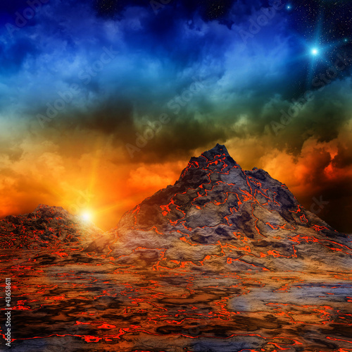 Illustration: Volcano Volcano