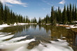 balsam lake auf dem revelstoke mountain