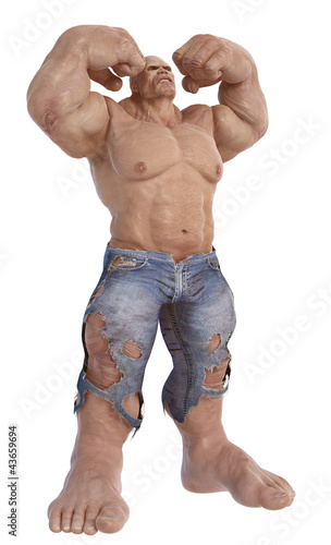 Illustration: mr muscle in show me the power mr muscle in show me the power