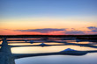 marais salants avec gros sel à guérande