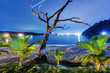 Foto: Night on the tropical beach. Thailand Night on the tropical beach. Thailand