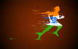 Runner in Indian Tricolor