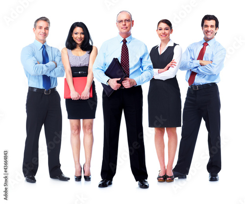 Photo: Business people team. Business people team.