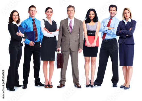 Photo: Business people team. Business people team.