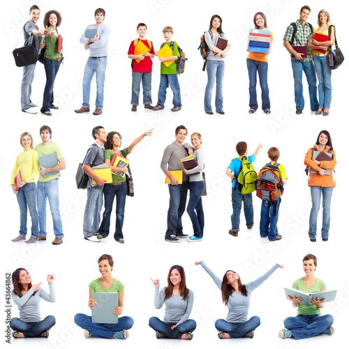 Foto: Group of students. Group of students.