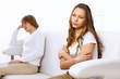 Foto: Young couple in conflict Young couple in conflict