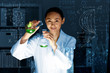 Foto: Young scientist in laboratory Young scientist in laboratory