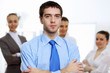 Young businesswoman in the office