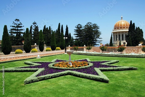 Photo: Travel Photos of Israel - Bahai Shrines in Haifa Travel Photos of Israel - Bahai Shrines in Haifa